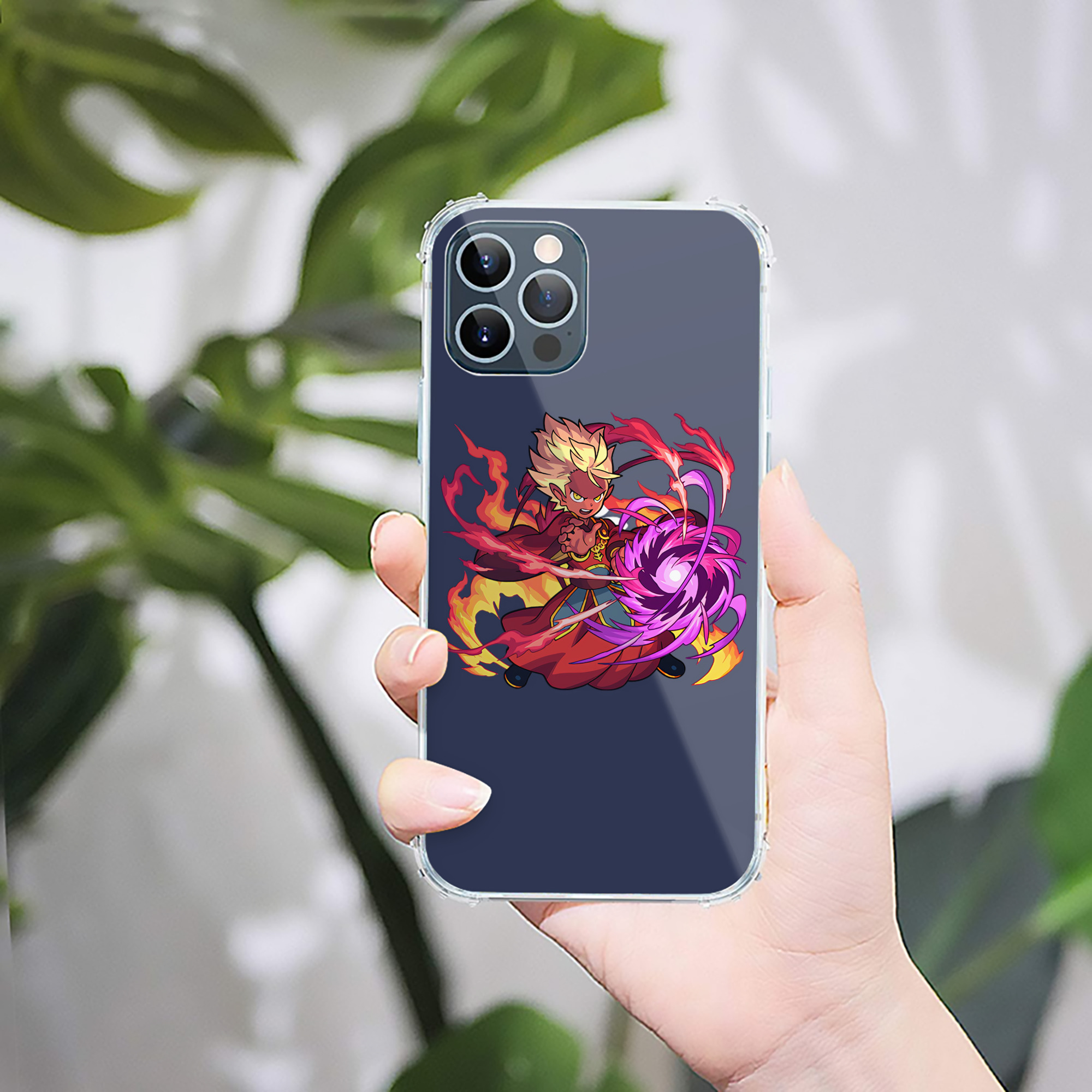 （画像用） 妖怪ウォッチ Yo-kai Watch 【iPhone 12シリーズ対応】透明スマホケース（クリアソフトケース）
